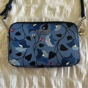 Blue Floral Kate Spade Mini bag